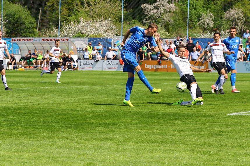 Wacker 90 Nordhausen gegen Budissa Bautzen