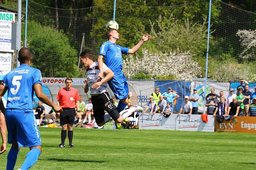 Wacker 90 Nordhausen gegen Budissa Bautzen