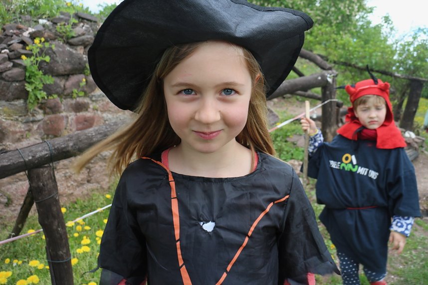 KInderwalpurgis auf der Ebersburg