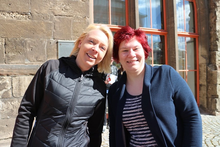 1. Mai auf dem Nordh&auml;user Rathausplatz