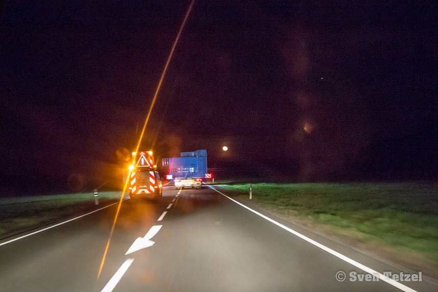 Erster Transport war unterwegs