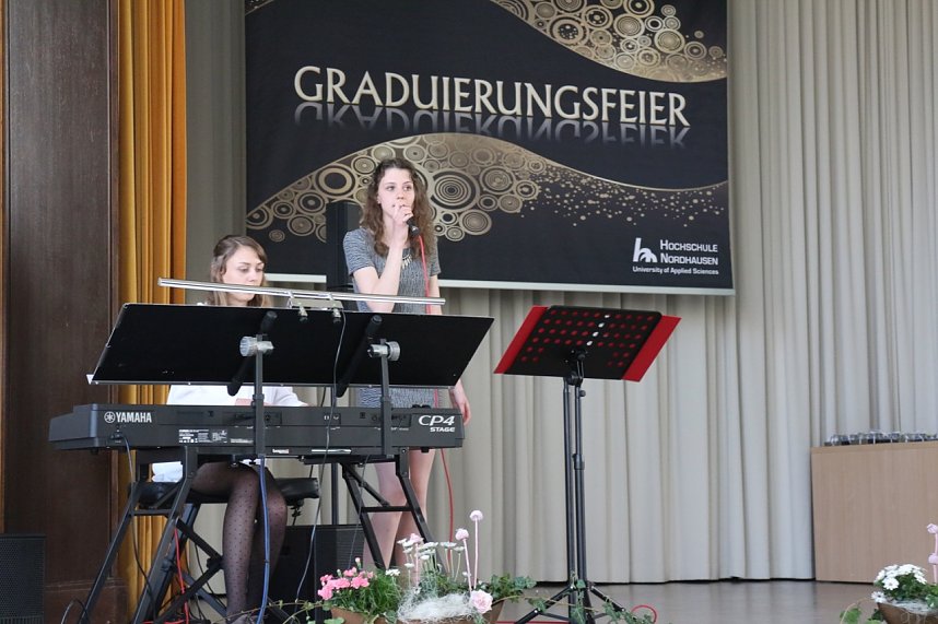 Graduierungsfeier an der Hochschule Nordhausen