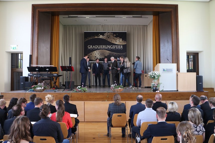Graduierungsfeier an der Hochschule Nordhausen