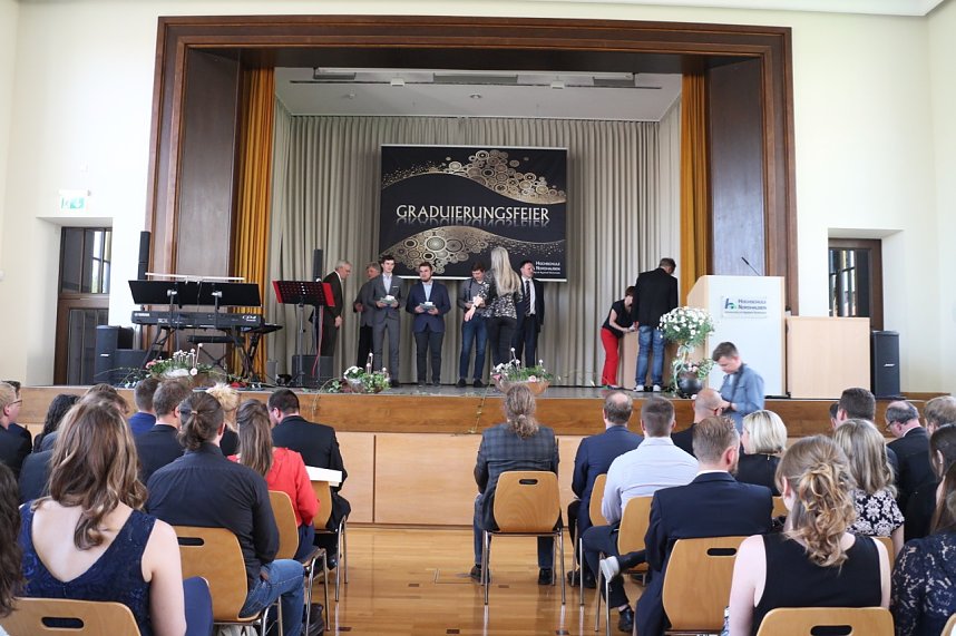 Graduierungsfeier an der Hochschule Nordhausen