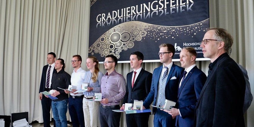 Graduierungsfeier an der Hochschule Nordhausen