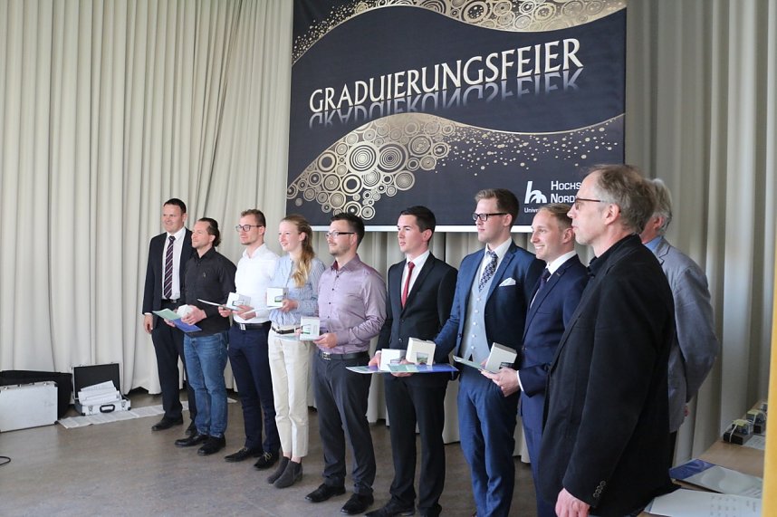 Graduierungsfeier an der Hochschule Nordhausen