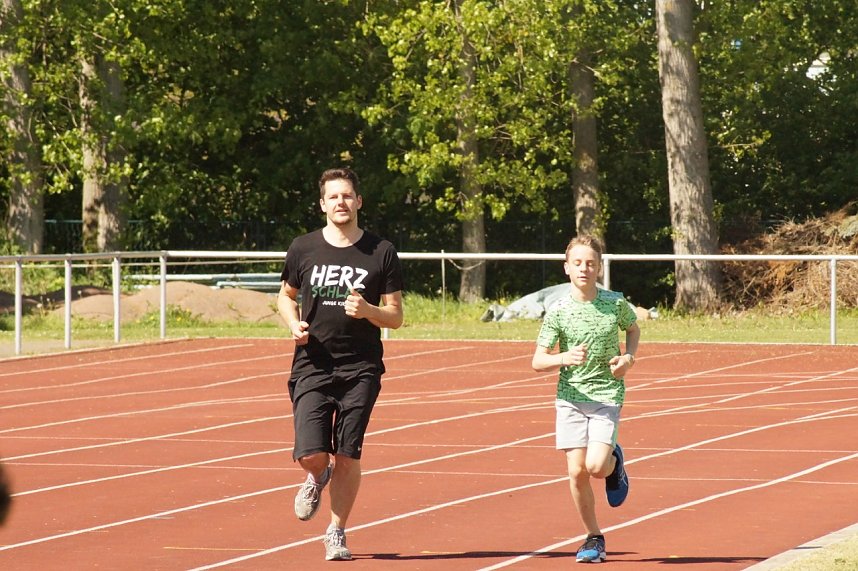 Spendenlauf der jungen Kirche Herzschlag