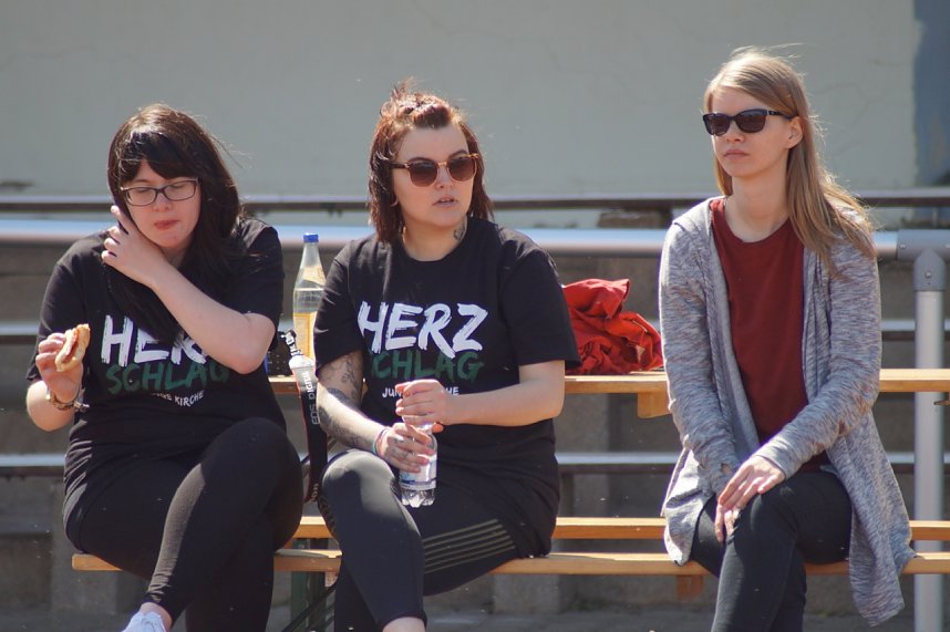 Spendenlauf der jungen Kirche Herzschlag