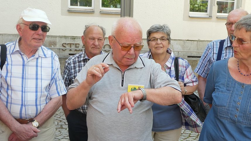Herzsportgruppe auf Entdeckertour in Nordhausen