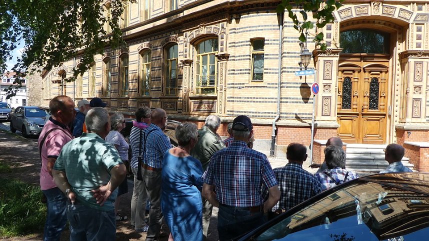 Herzsportgruppe auf Entdeckertour in Nordhausen