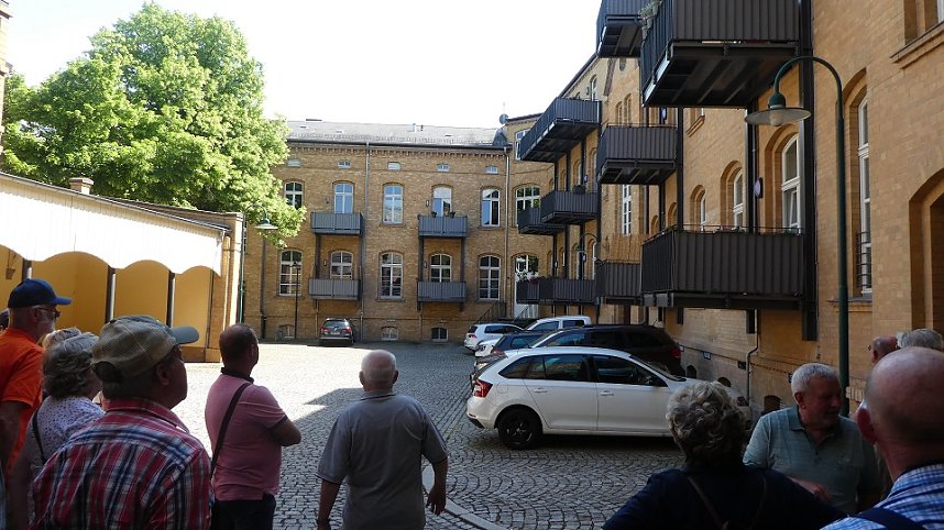 Herzsportgruppe auf Entdeckertour in Nordhausen