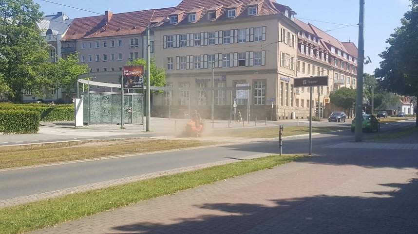 Hubschrauber gelandet?