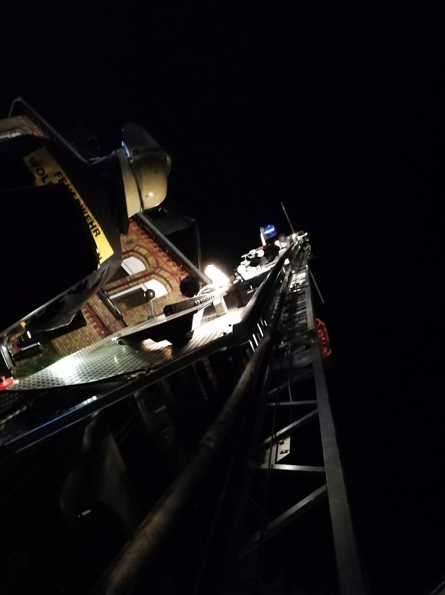 Geb&auml;ude brannte in Wolkramshausen