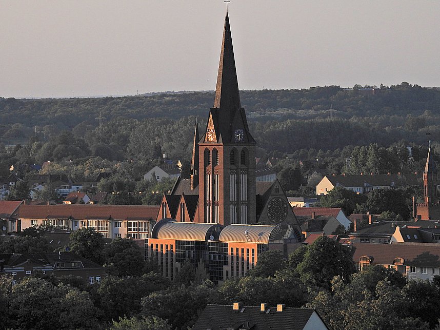 Peter Blei unterwegs in Bitterfeld