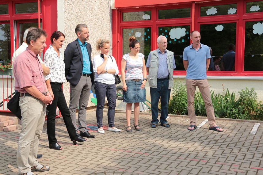 Die Kinder hatten ein kleines Programm einstudiert.