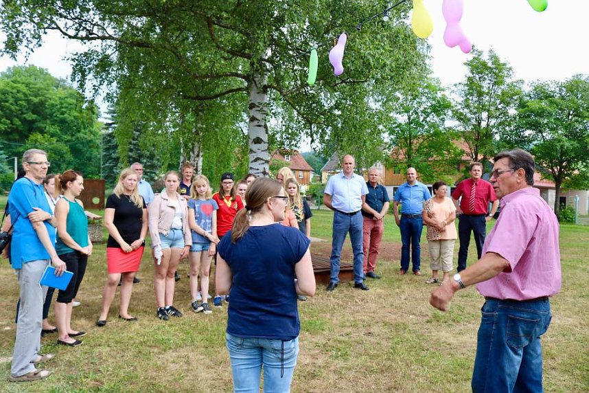 Neuer Spielplatz eingeweiht