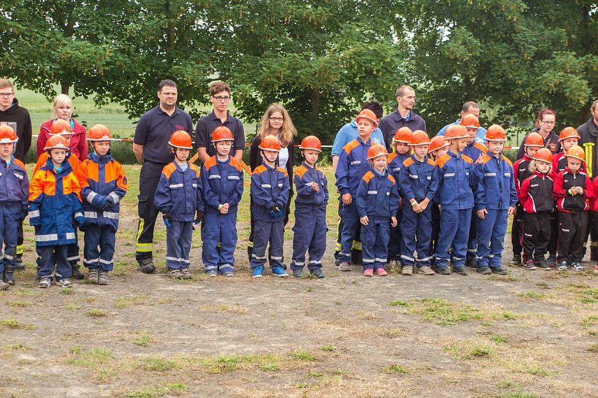 Die Kleinsten zeigten ihr K&ouml;nnen