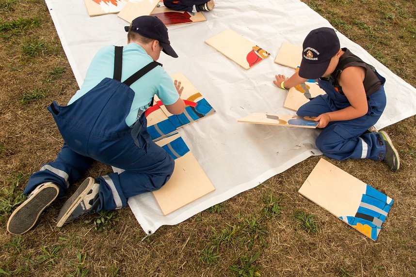 Die Kleinsten zeigten ihr K&ouml;nnen