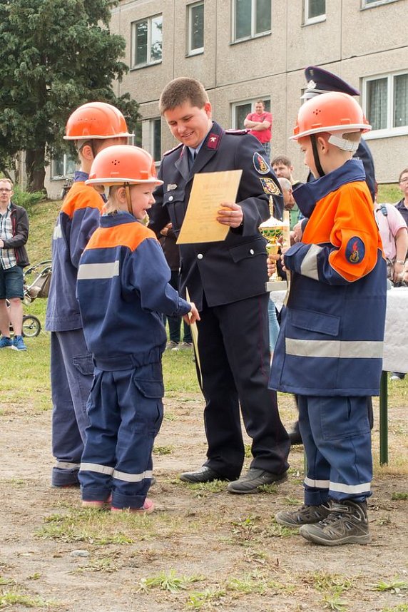 Die Kleinsten zeigten ihr K&ouml;nnen