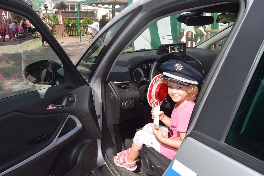 Die Polizei kam zu Besuch nach Auleben