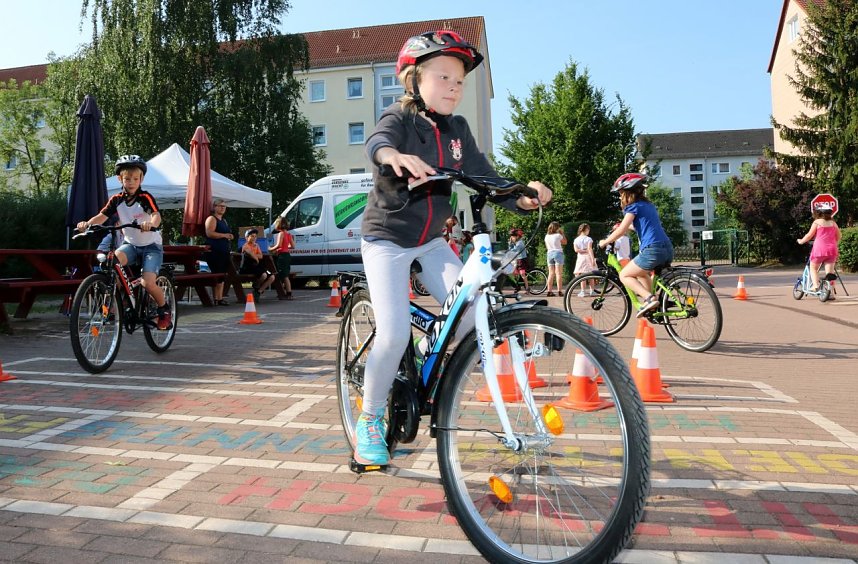 Fahr Rad, aber sicher! - Aktionstag in Niedersachswerfen