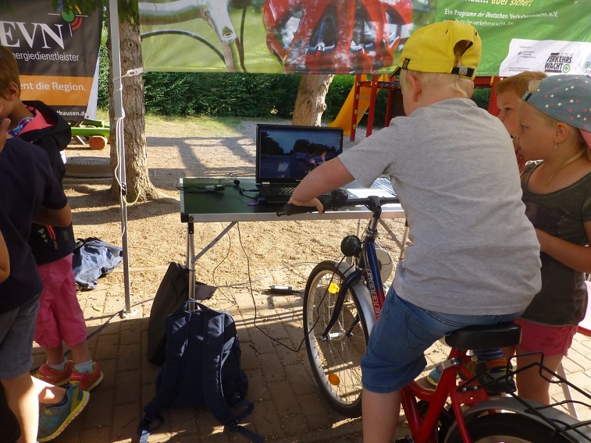 Fahr Rad, aber sicher! - Aktionstag in der Gemeinde Harztor