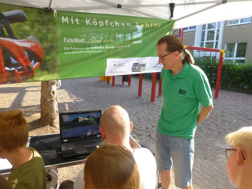 Fahr Rad, aber sicher! - Aktionstag in der Gemeinde Harztor