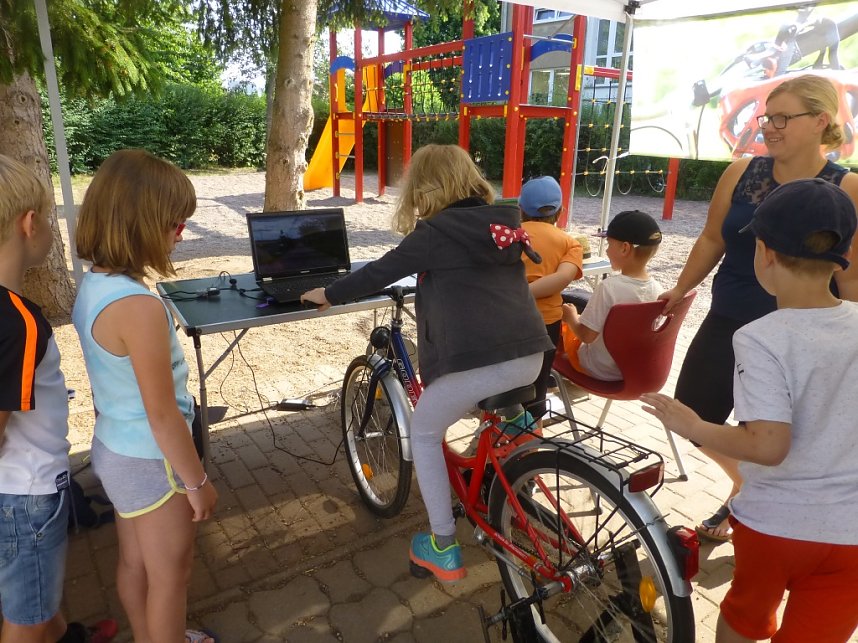Fahr Rad, aber sicher! - Aktionstag in der Gemeinde Harztor