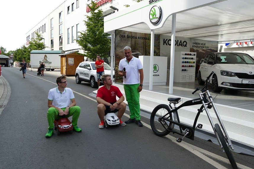 Spiel, Spa&szlig; & Spannung bei der Skoda-Roadshow