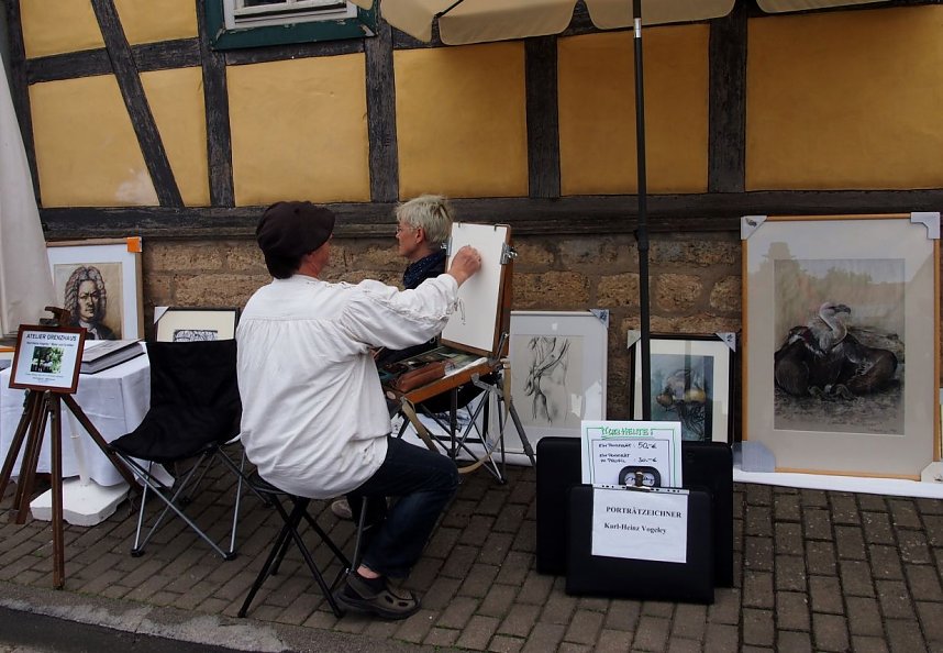 Am Samstag l&auml;dt Friedrichsrode wieder zum Kunstmarkt
