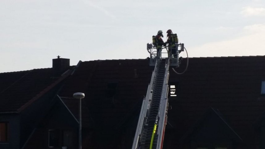Dachgeschoss in Neustadt brannte
