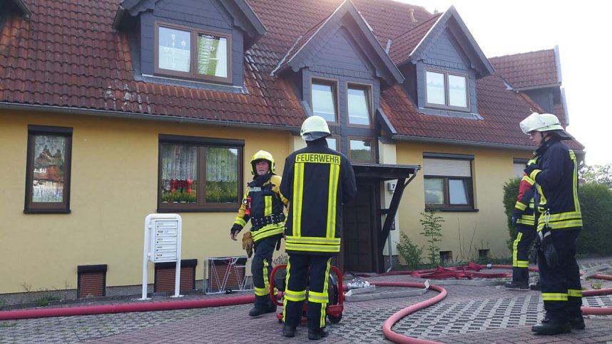 Dachgeschoss in Neustadt brannte