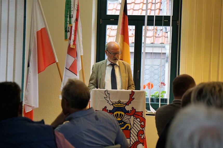 Verabschiedung von Ellrichs B&uuml;rgermeister Matthias Ehrhold. 