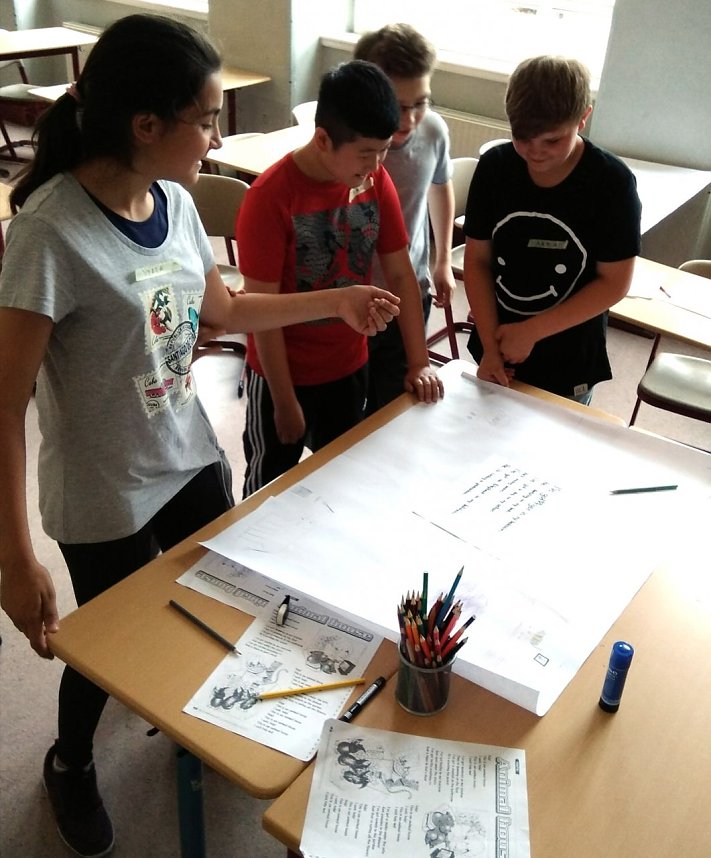 Englisch-Quizz - auch hier nur im Team erfolgreich