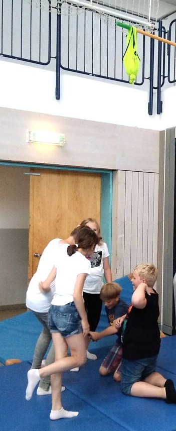 Hier wird beratschlagt, wie der Schatz erobert werden kann