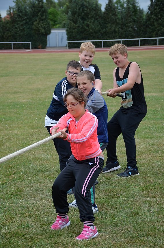 Sportliche Woche f&uuml;r das F&ouml;rderzentrum St. Martin