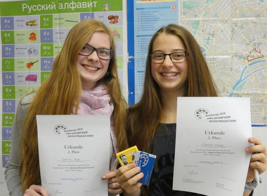 Spielend russisch lernen -  Spracholympiade zu Gast in Nordhausen