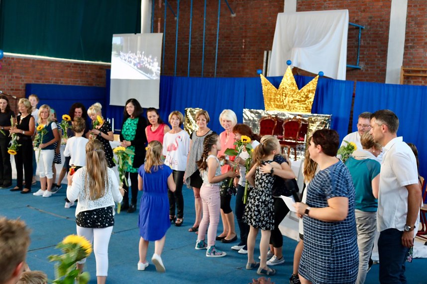 Grundschule G&ouml;rsbach feiert Abschlussfest