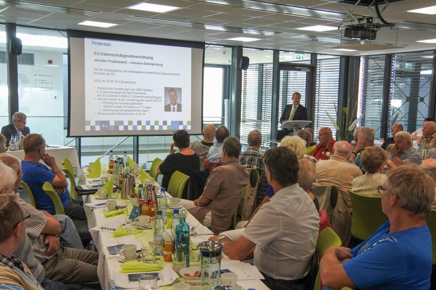 Steffen Loup bei seinen Ausf&uuml;hrungen