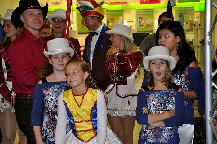 Karneval in der Galerie