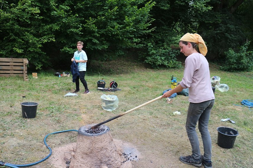 Experimente im Park Hohenrode