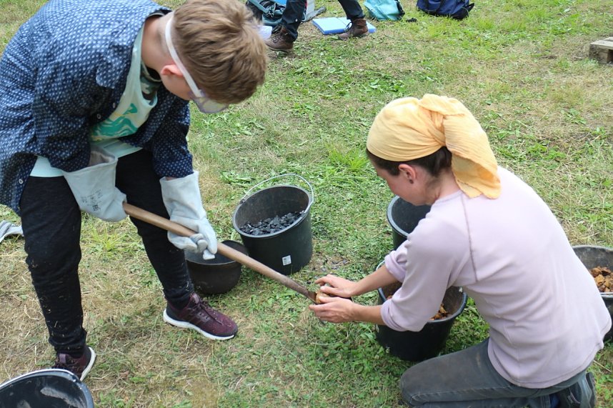 Experimente im Park Hohenrode