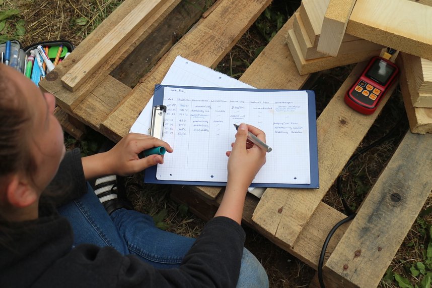 Experimente im Park Hohenrode