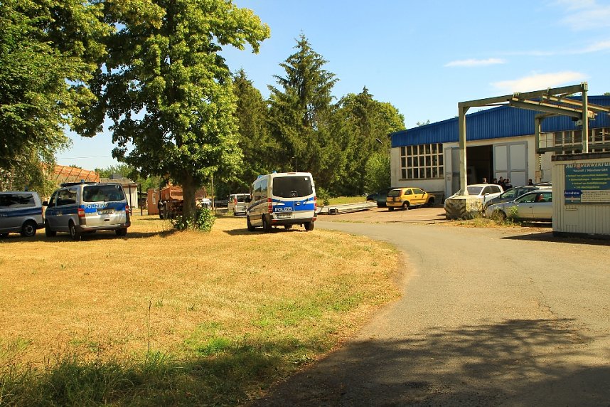 Durchsuchung in Kleinfurra