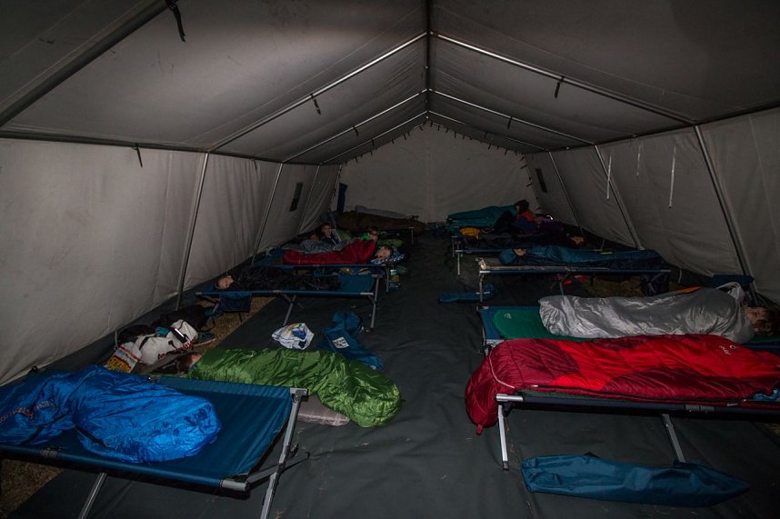 Zeltlager und Wettbewerbe im Ferienpark