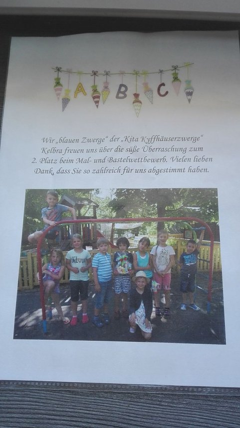 Gewinnspiel f&uuml;r angehende ABC-Sch&uuml;tzen - arko Confiserie begl&uuml;ckte zehn Kinderg&auml;rten