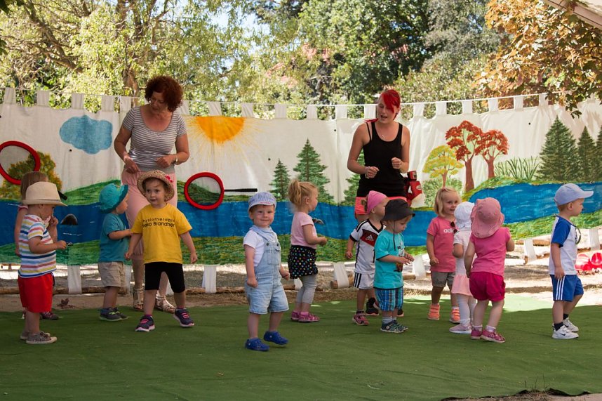 Kleine Strolche sind immer in Bewegung