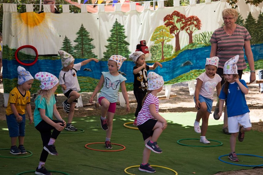 Kleine Strolche sind immer in Bewegung