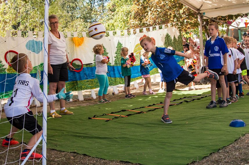 Kleine Strolche sind immer in Bewegung