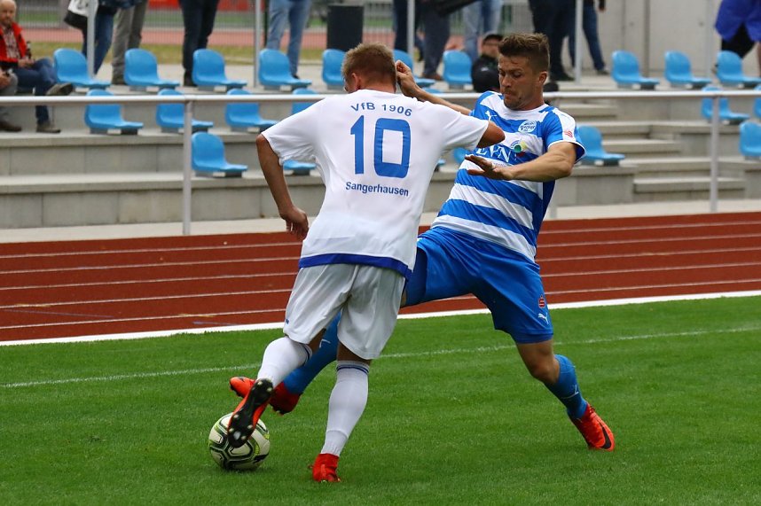 11:0-Sieg gegen VfB Sangerhausen